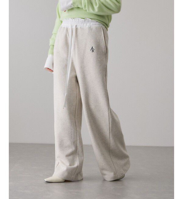 ADAM ET ROPE'「コンビウエストスウェットイージーパンツ」|チノ|キナリ系(17)