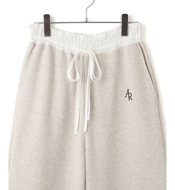 ADAM ET ROPE'「コンビウエストスウェットイージーパンツ」|チノ|