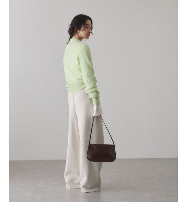 ADAM ET ROPE'「コンビウエストスウェットイージーパンツ」|チノ|