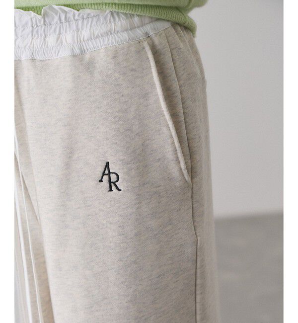ADAM ET ROPE'「コンビウエストスウェットイージーパンツ」|チノ|