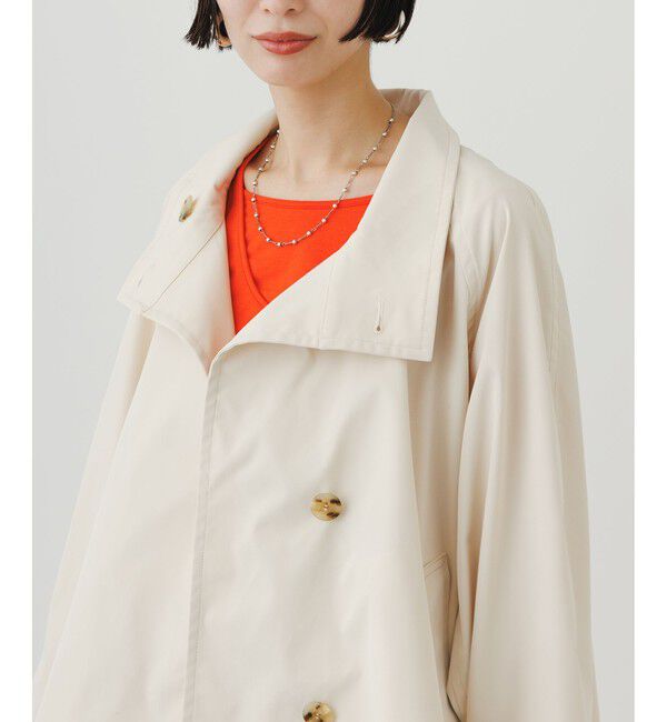 ADAM ET ROPE'「フレアーミドルトレンチコート」|トレンチコート|