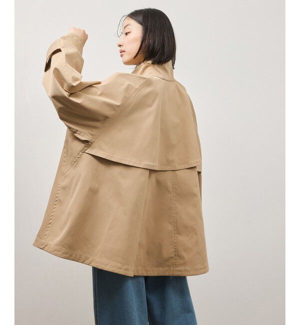 ADAM ET ROPE'「フレアーミドルトレンチコート」|トレンチコート|