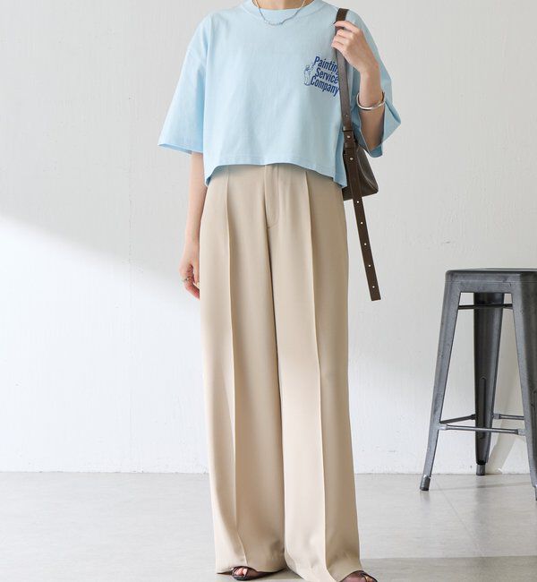  「【大人のロゴT】GOOD MOTIVE TEE/ロゴTシャツ」|Tシャツ・カットソー|