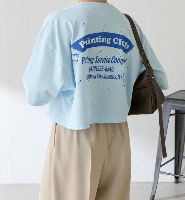  「【大人のロゴT】GOOD MOTIVE TEE/ロゴTシャツ」|Tシャツ・カットソー|