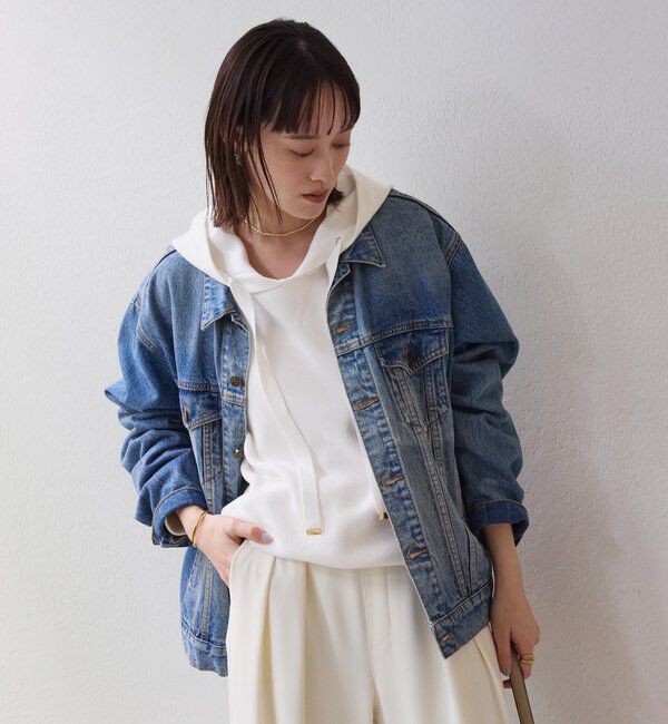  「【リバイバル/新色追加/羽織るだけでサマになる】デニムジャケット」|デニムジャケット|