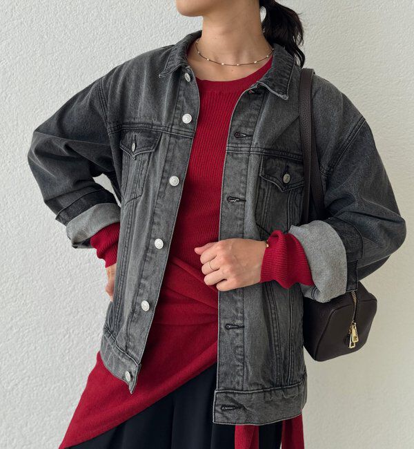  「【リバイバル/新色追加/羽織るだけでサマになる】デニムジャケット」|デニムジャケット|