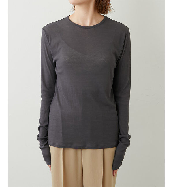 La nature linge「【La nature linge】NEWロングスリーブTシャツ」|Tシャツ・カットソー|