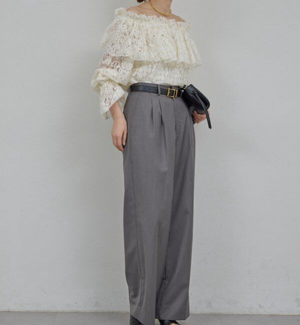  「オフショルレースブラウス」|シャツ・ブラウス|