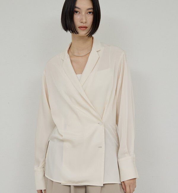  「【手洗い可】2WAYシャツジャケット」|シャツ・ブラウス|