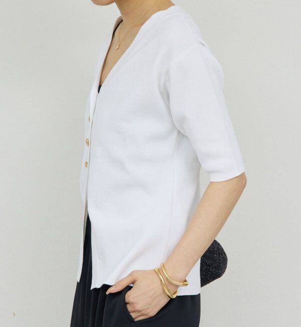  「ペプラムニットカーデ」|ニット・セーター|