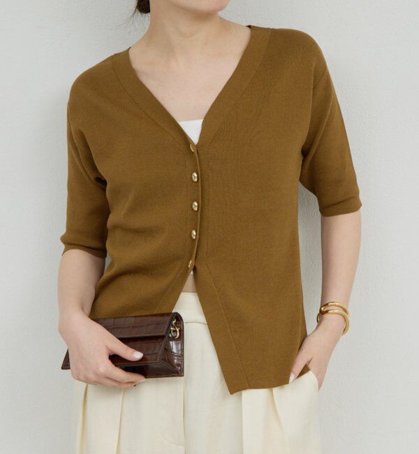  「ペプラムニットカーデ」|ニット・セーター|