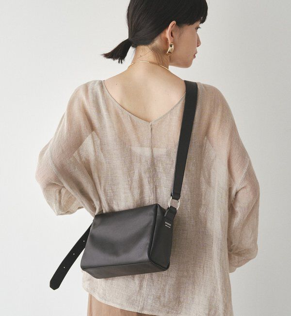  「レザースクエアショルダーバッグ」|ショルダー・メッセンジャー|