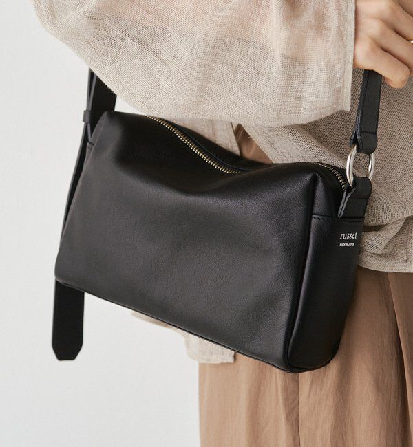  「レザースクエアショルダーバッグ」|ショルダー・メッセンジャー|