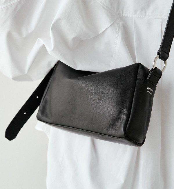  「レザースクエアショルダーバッグ」|ショルダー・メッセンジャー|
