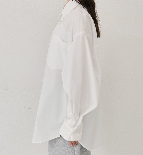  「ボタンレイヤードBIGシャツ」|シャツ・ブラウス|