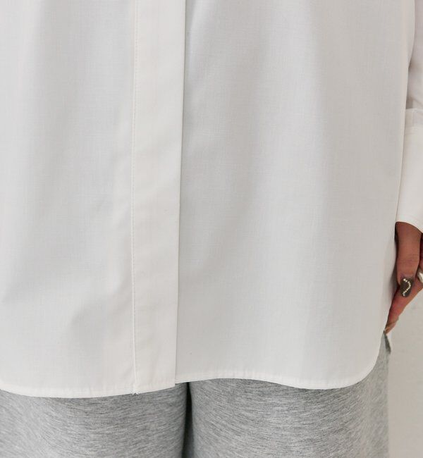  「ボタンレイヤードBIGシャツ」|シャツ・ブラウス|