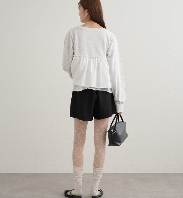  「ビスチェドッキングスウェット」|パーカー|