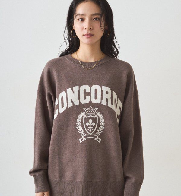  「ジャガードロゴニット」|ニット・セーター|