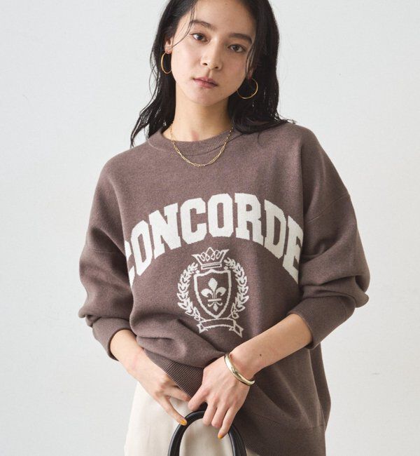  「ジャガードロゴニット」|ニット・セーター|