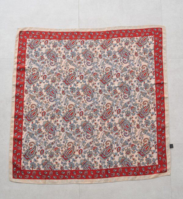  「【GALENA/ガレナ】リバーシブルペイズリースカーフ」|バンダナ・スカーフ|