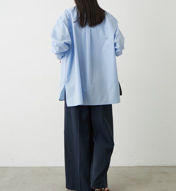  「ロゴ刺繍シャツ」|シャツ・ブラウス|