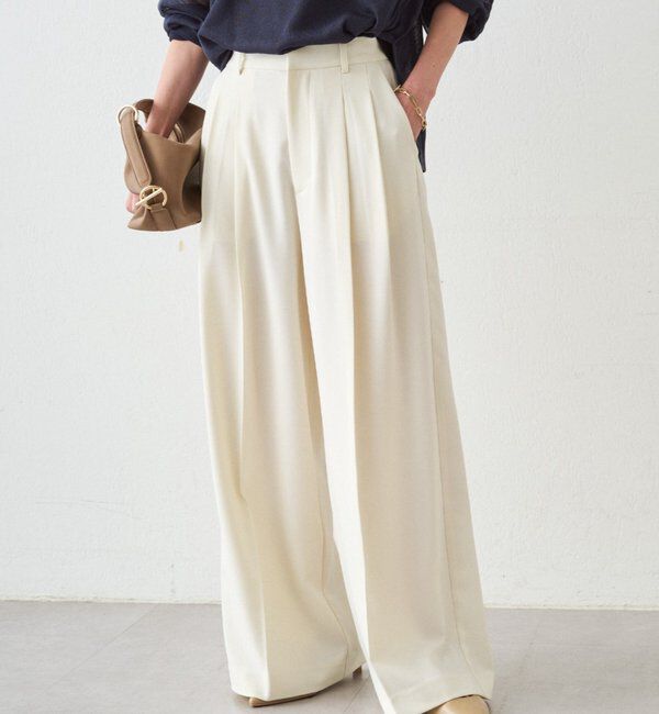  「NEW2タックワイドパンツ」|チノ|