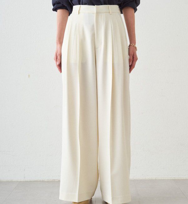  「NEW2タックワイドパンツ」|チノ|