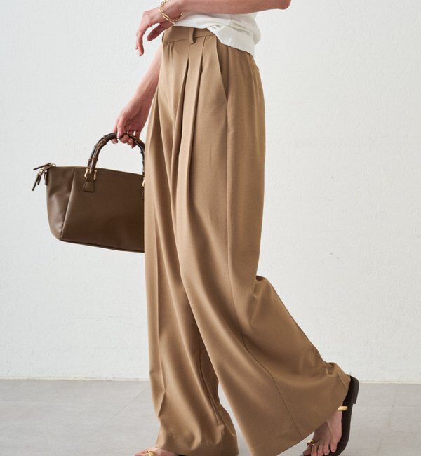  「NEW2タックワイドパンツ」|チノ|