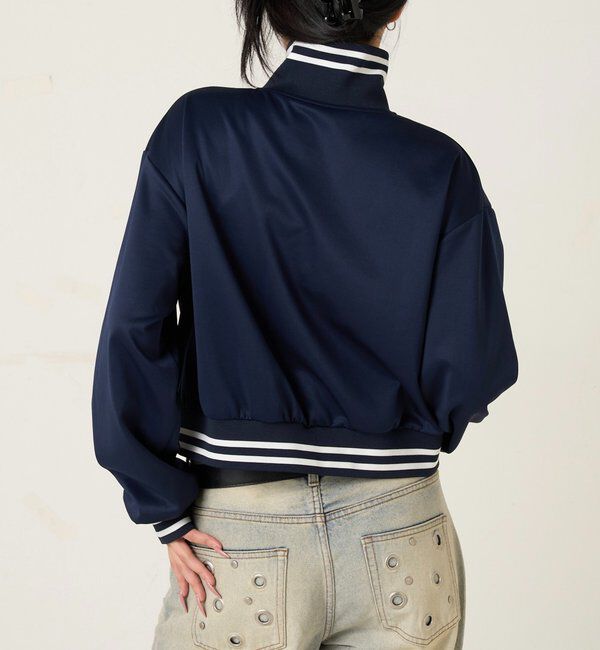  「【セットフェア対象B】Sロゴコンパクトトラックジャケット」|ブルゾン・スタジャン|