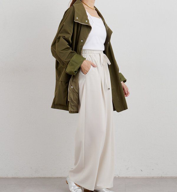  「ウエストデザインパンツ」|チノ|