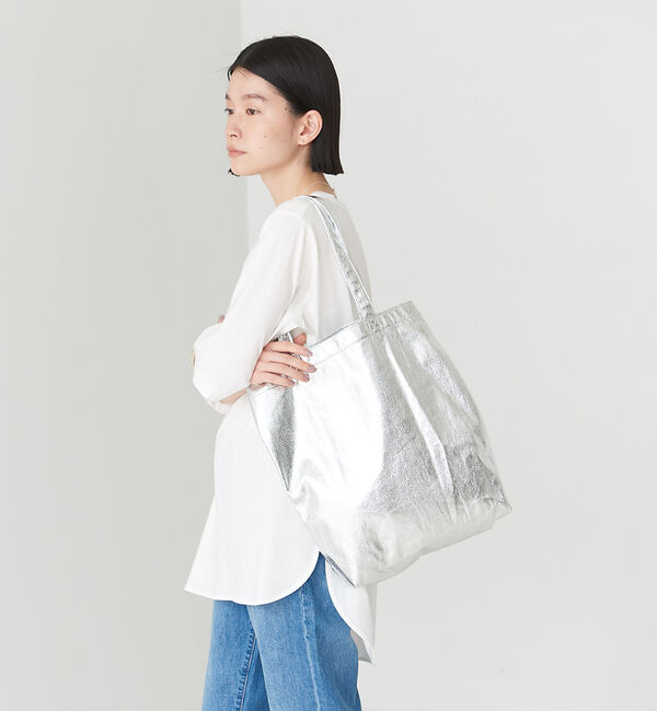 collex「メタリックポケッタブルトートバッグ」|トートバッグ|