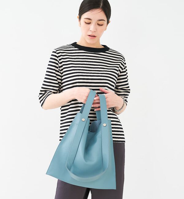 collex「【WEB限定】【BEAURE/ヴュレ】カウレザー 2WAY ハンドル トートバッ」|トートバッグ|