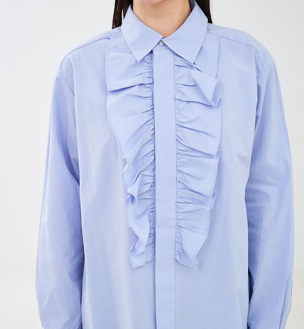 collex「フロントフリルシャツ」|シャツ・ブラウス|