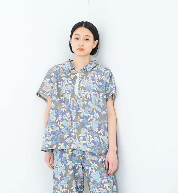 collex「ボタニカルプリントシャツ」|シャツ・ブラウス|