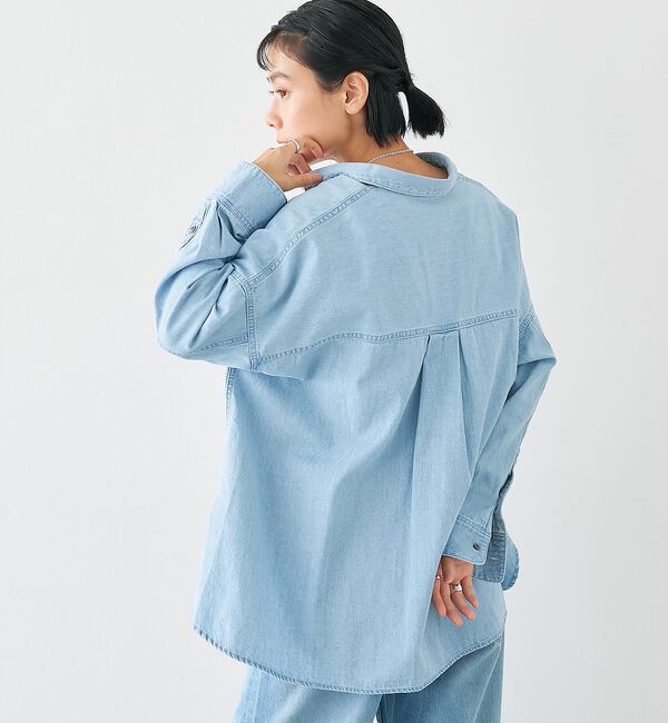 collex「ライトオンスデニムシャツ」|シャツ・ブラウス|