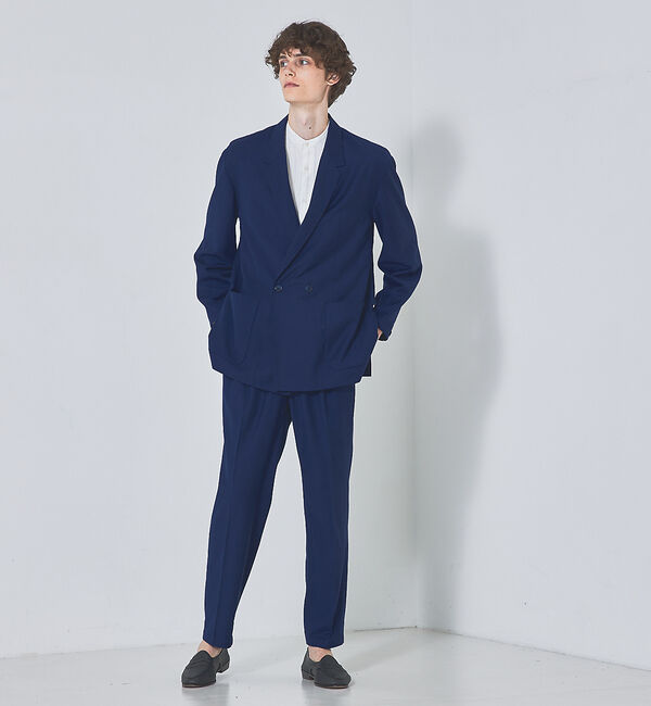 ABAHOUSE「【セットアップ対応】セミダブル オーバー ジャケット」|テーラードジャケット|