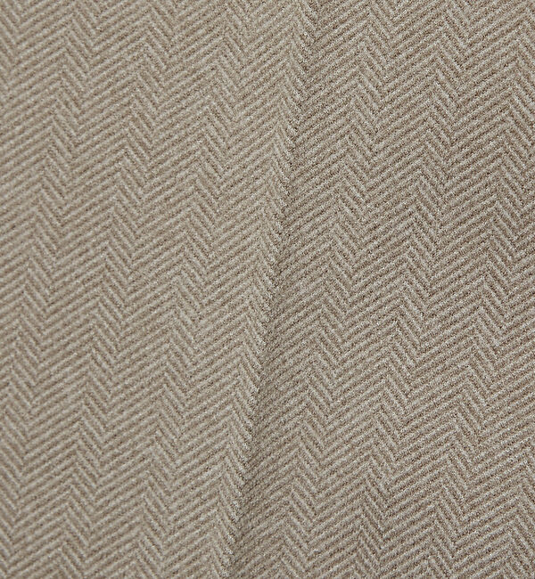 ABAHOUSE「【秋冬生地/セットアップ対応】ヘリンボーン柄 ニット スラックス パンツ」|スラックス|