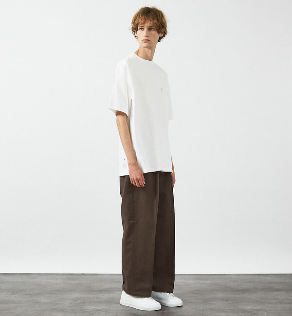 ABAHOUSE「1タック コットン ワイドトラウザーズ / ワイドパンツ」|その他|