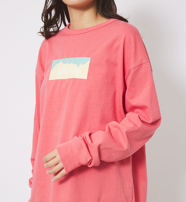 ABAHOUSE「【NANGA/ナンガ】ECO HYBRID BOX LOGO LS/ボックスロゴ」|Tシャツ・カットソー|
