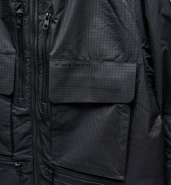 ABAHOUSE「【CAPE HORN】ANTARTICA シンサレート中綿ブルゾン / フーデッ」|ダウン|