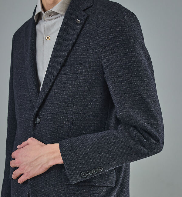 ABAHOUSE「【セットアップ対応】WOOL&times;COTTON ムリネ ジャージー ジャケット /」|テーラードジャケット|