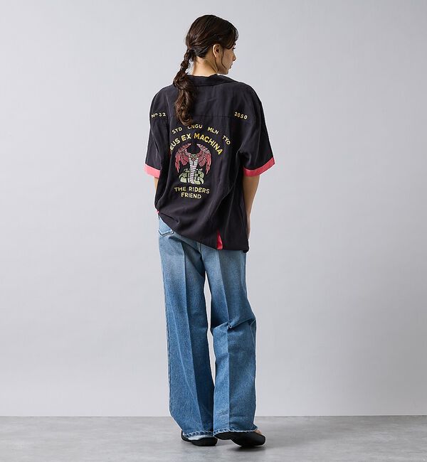 ABAHOUSE「【Deus Ex Machina / デウスエクスマキナ】ボーリングシャツ /」|シャツ・ブラウス|