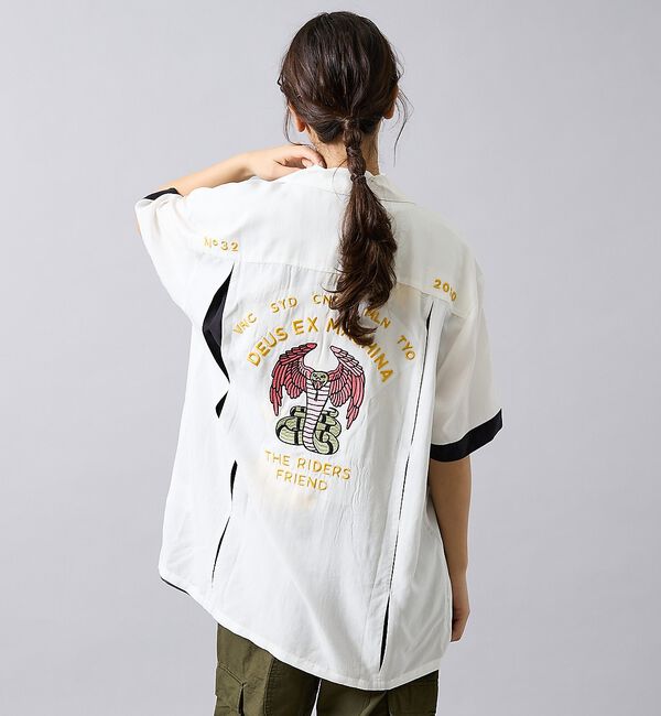 ABAHOUSE「【Deus Ex Machina / デウスエクスマキナ】ボーリングシャツ /」|シャツ・ブラウス|