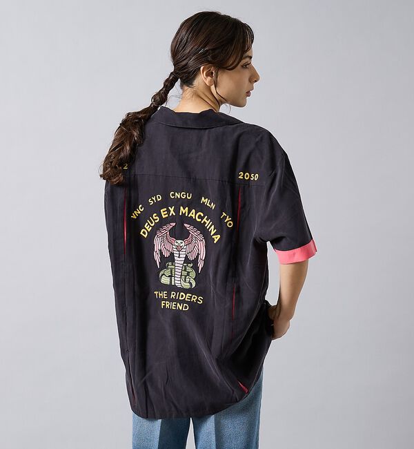 ABAHOUSE「【Deus Ex Machina / デウスエクスマキナ】ボーリングシャツ /」|シャツ・ブラウス|