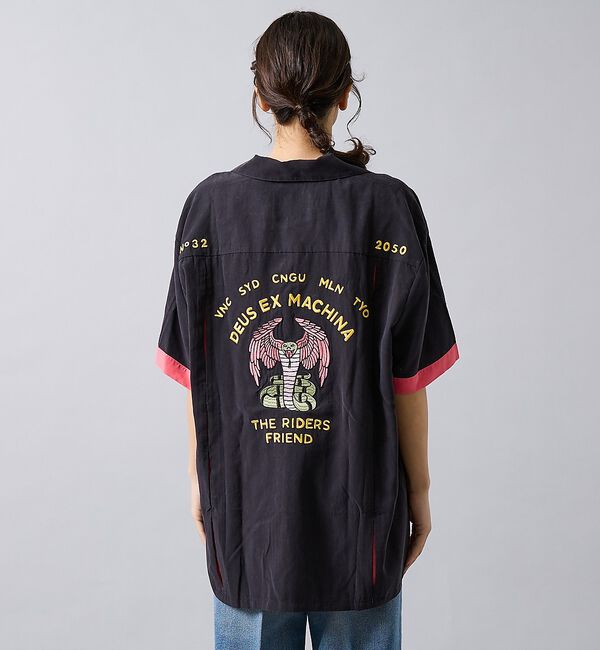 ABAHOUSE「【Deus Ex Machina / デウスエクスマキナ】ボーリングシャツ /」|シャツ・ブラウス|