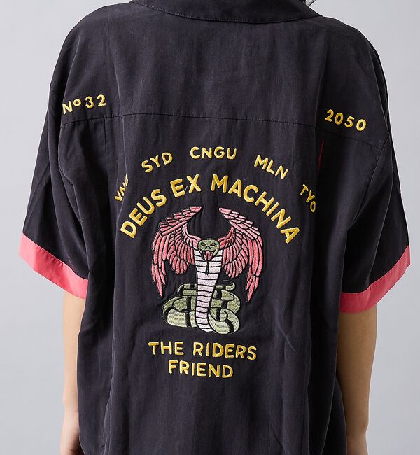 ABAHOUSE「【Deus Ex Machina / デウスエクスマキナ】ボーリングシャツ /」|シャツ・ブラウス|