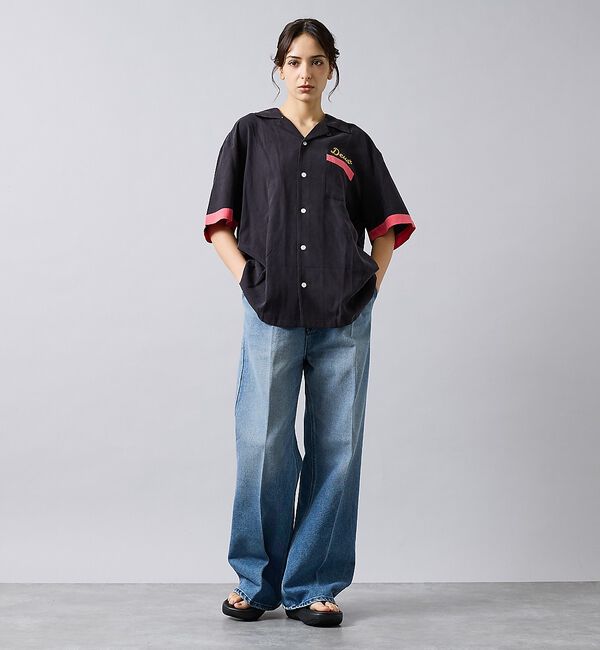 ABAHOUSE「【Deus Ex Machina / デウスエクスマキナ】ボーリングシャツ /」|シャツ・ブラウス|