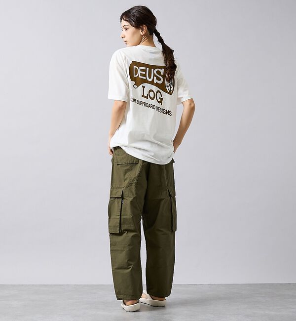 ABAHOUSE「【Deus Ex Machina / デウスエクスマキナ】 Log Tee /」|Tシャツ・カットソー|