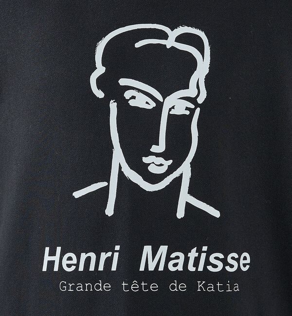 ABAHOUSE「【Henri Matisse / アンリ・マティス】ラインアート グラフィック」|スウェット・ジャージ|