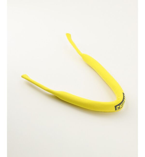 ABAHOUSE「【CHUMS / チャムス】 フローティングネオ / 眼鏡ストラップ / ユニセ」|メガネ|イエロー